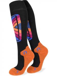 Normani 2 пары спортивных высоких носков HOT оранжевого цвета