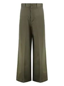 Брюки широкого кроя Nili Lotan, зеленый