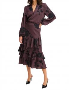 Блузка Eden коричневого цвета Allison New York, коричневый