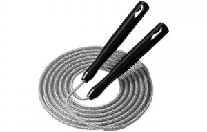 LINING Скакалка для детей pvc веревка pp контроллер 2,8 м black