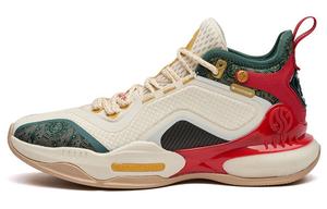 Баскетбольные кроссовки AG 2 Basketball Shoes Men Mid-Top White/Red/Green 361°