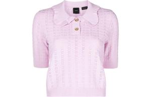 PINKO Вязаный свитер FW23 женский светло-фиолетовый