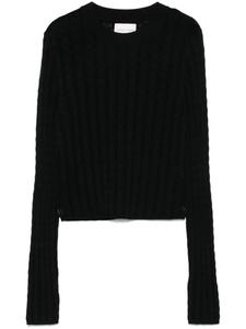Свитер Loulou Studio Tinos, черный