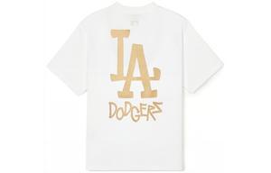 Футболка Los Angeles Dodgers Unisex Ecru MLB