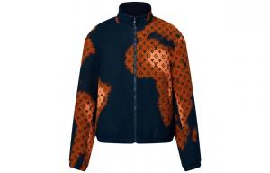 Куртка мужская Louis Vuitton, синий / оранжевый