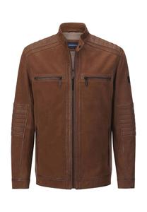 Кожаная куртка БЕЛЛАСТИЛО BABISTA, коричневый