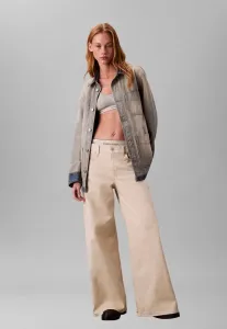 Очень широкие штанины Calvin Klein Jeans, Fog