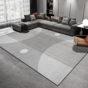 Budis Ковер 140х200 см для гостиной/спальни, скандинавский стиль, полное покрытие, настраиваемый дизайн