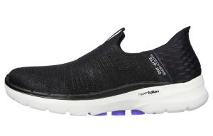 Кроссовки Go Walk 6 Lifestyle женские с низким верхом черного цвета Skechers
