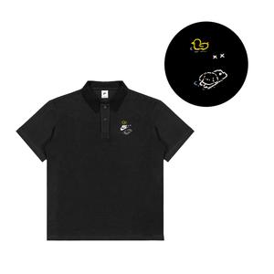 Спортивная поло мужская Nike, черный