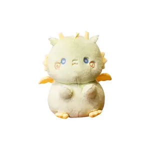 Плюшевая кукла Little Dragon Dolls высота 35 см MAOGEGE, зеленый
