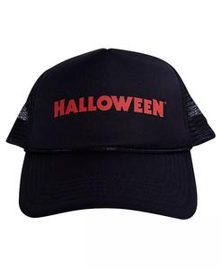 Мужская и женская черная кепка дальнобойщика с логотипом на Хэллоуин Contenders Clothing