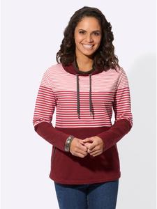 Полосатая толстовка цвета клубники и экрю WITT WEIDEN