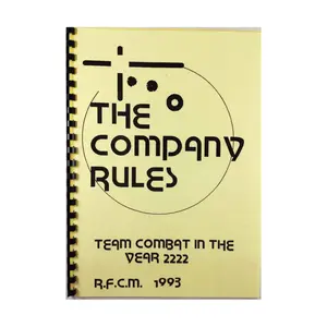 Правила компании. Командный бой в 2222 году., Miniature Rules (RFCM)