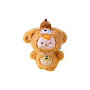 Плюшевая кукла Love Of Wormwood Little Meowth, Bear Cub, Little Wang, Cute Bunny высотой 15 см AIQINGCAOZHILIAN(WANJU)