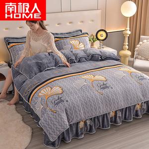 Antarctic Пододеяльник 180х200 см, вельвет, утепленный, цвет Three Lives of Luck - Gray