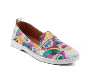 Carraway Слипоны Spring Step, White/Multicolor