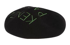 Сувенирный шерстяной берет KENZO, черный