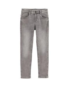 Узкие джинсы WE Fashion, Grey denim
