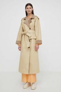 Резюме AlimaRS плащ хлопковое плащ Resume, бежевый