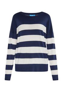 Свитер SANIKA, темно-синий/белый
