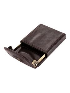 Кошелек Wittchen Visitenkartenetui Kollektion DaVinci (H)11 (B)7 (T)2cm, коричневый