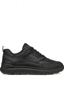 Кроссовки Spherica Leisure с перфорацией Geox, черный