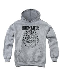 Детская спортивная толстовка с капюшоном в стиле Хогвартса Harry Potter, Medium grey