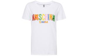 Футболка женская белая MOSCHINO