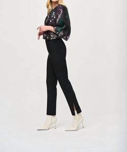 Черные узкие прямые брюки Joseph Ribkoff