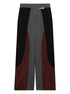 Брюки GCDS с цветовыми блоками, красный