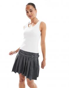 Платье Hugo Blue Norila белого цвета