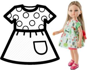 PAOLA REINA Одежда для куклы 32 см 54496