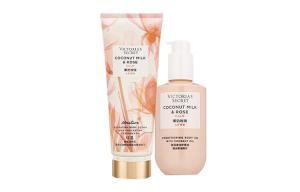 Набор увлажняющего ароматизированного лосьона для тела успокаивает кожу 236мл+200мл Victoria's Secret