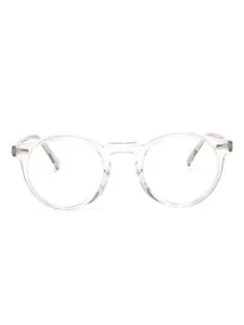 Очки Romare в круглой оправе Oliver Peoples, нейтральный