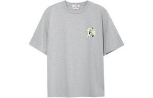 Футболка мужская светло-серая Hermes, серый