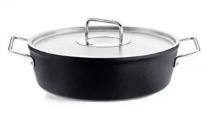 Сковорода глубокая Fissler Adamant с ручками, черный