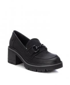 Женские мокасины на каблуке от XTI, цвет Black