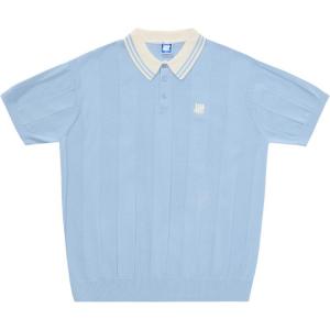 Футболка-поло женская с воротником-поло, умеренно прямого кроя UNDEFEATED, синий