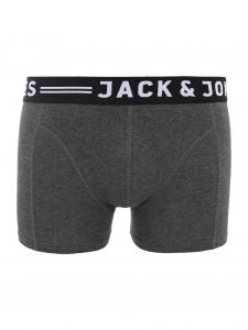 Трусы боксеры JACK & JONES Sense, темно-серый