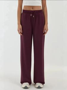 Hiccup Широкие брюки в цвете бургунди