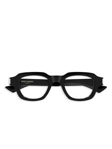 Saint Laurent Eyewear очки в квадратной оправе, черный