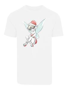 Футболка F4NT4STIC Disney Tinkerbell Christmas Fee, белый
