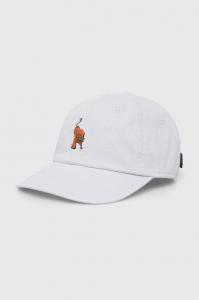 Хлопковая бейсболка Puma, серый