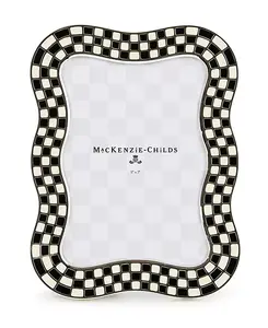 Рамка с волнистым узором, посеребренная, 5" x 7" Mackenzie-Childs, multi