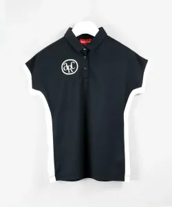 Эластичная, устойчивая к ультрафиолетовому излучению, быстросохнущая рубашка-поло с короткими рукавами Archivio, цвет Black (001)