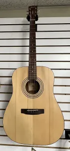 Cort Earth-Grand OP Solid Spruce/Mahogany Dreadnought 2010-х годов - Открытые поры, натуральный