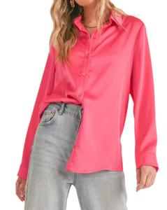 Топ на пуговицах Dream Of Me розового цвета Sadie & Sage