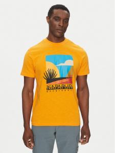 Футболка обычного кроя S-Arbia NP0A4IE3 Napapijri, оранжевый