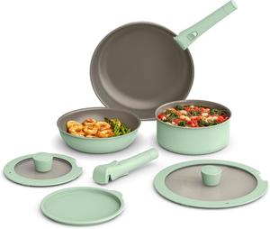 Набор посуды bella со съемными ручками, 8 предметов